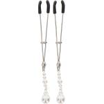 Taboom Tweezers with Pearls Silver