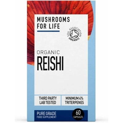 Mushrooms for Life Reishi Pure Grade 60 kapsúl