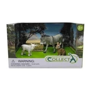 CollectA COLLECTA Figure SET OF 4 FARM ANIMALS IN PACKAGE (88002, 88169, 88786, 88934)