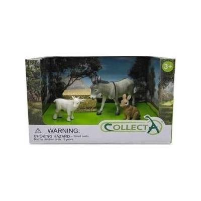 CollectA COLLECTA Figure SET OF 4 FARM ANIMALS IN PACKAGE (88002, 88169, 88786, 88934)