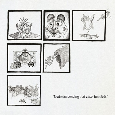 Teen Suicide - Nude Descending Staircase Headless (Limited Edition) (Distant Clouds Grey Coloured) (LP) (0199438002059)