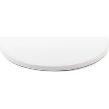 Decora Podnos pevný kruh Biely 20cm