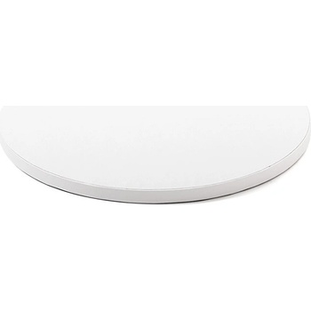 Decora Podnos pevný kruh Biely 20cm