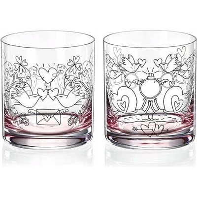 Crystalex Skleničky na vodu 2 x 280 ml