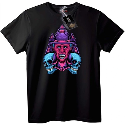 NOONEBRAND Тениска Вампирски Замък - 7XL, Black
