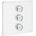 GROHE Grohtherm Smart Control, троен вентил за вграждане с 3 извода за 35600, външна част (28158LS0)
