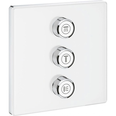 GROHE Grohtherm Smart Control, троен вентил за вграждане с 3 извода за 35600, външна част (28158LS0)