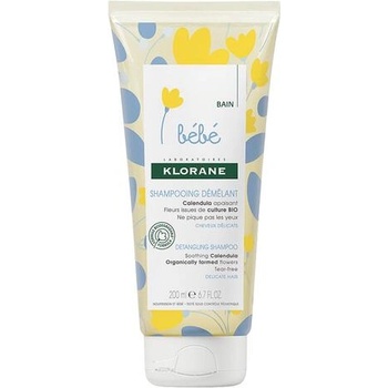 Klorane Bébé Calendula разплитащ шампоан за бебета 200 мл