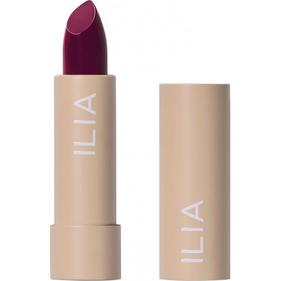 Ilia Beauty Ilia Výrazná plně krycí barevná rtěnka Ultra Violet 4 g