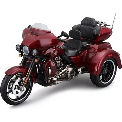 Maisto H-D Trikes 2021 CVO Tri Glide metalická červená 1:12