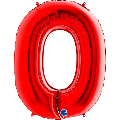 GRABO Fóliové číslo 0 červené 102 cm