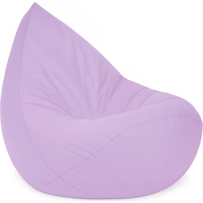 Plush Nest Venkovní voděodolný sedací vak Sako fialový velikost S