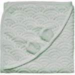 Cam Cam Copenhagen Детска хавлия с качулка от органичен памук в цвят мента 80x80 cm Dusty Green - Cam Cam Copenhagen (633-83-000-WW)