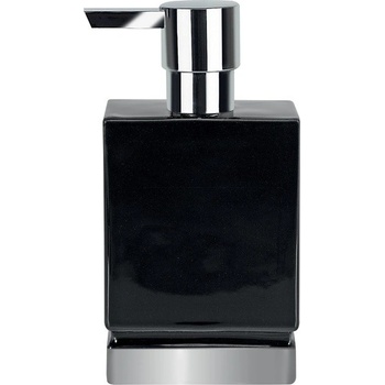 spirella ДОЗАТОР ЗА ТЕЧЕН САПУН roma ПОРЦЕЛАН ЧЕРНО/СРЕБРО (10.17973)