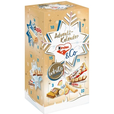 kinder & Co. White adventní kalendář 263 g