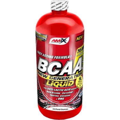 Amix Nutrition BCAA NEW Generation 500ml - Red Raspberry 00012-500-red-ras