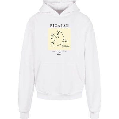 Urban Classics Суичър APOH - Picasso Dove Ultra Heavy Hoody white XXLUB-MP502675-00220 - Тъмносив, размер L