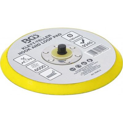 BGS BGS Talíř se suchým zipem pro 9345 | Ø 150 mm BS9345-2