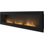 SIMPLEfire Frame 1800 Black Matt Камини