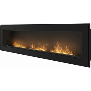 SIMPLEfire Frame 1800 Black Matt Камини