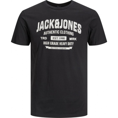 Jack and Jones tričko Jeans černé