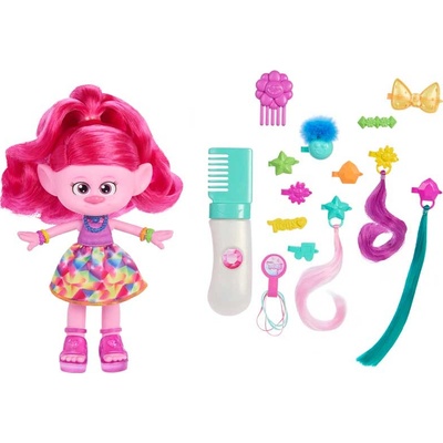 Mattel Trolls Queen Poppy s doplňky HNF25