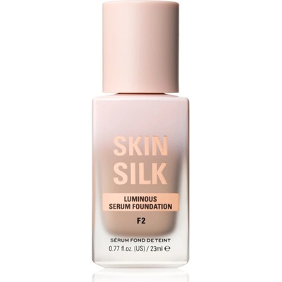 Makeup Revolution Skin Silk Serum Foundation lehký make-up s rozjasňujícím účinkem F2 23 ml