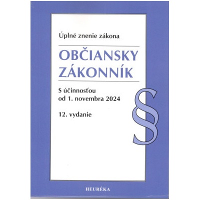 Občiansky zákonník. 12. vyd., 11-2024