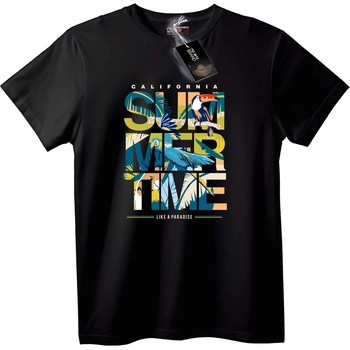 NOONEBRAND Тениска Калифорнийско Лятно Paradise - M, Black