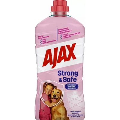 Ajax Strong & Safe univerzální hygienický čisticí prostředek 1 l