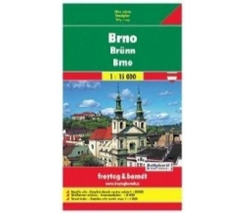 Plán města Brno centrum
