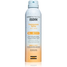 ISDIN Transparent Spray Wet Skin opalovací spray SPF50 250 ml