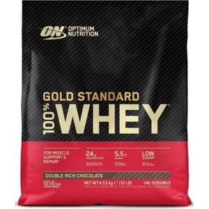 Optimum Nutrition Gold Standard 100% Whey, двоен шоколад, 4.54 kg, Optimum Nutrition