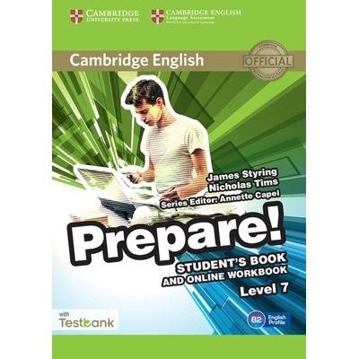 Cambridge English Prepare! Level 7 Student's Book and Online Workbook with Testbank Styring James