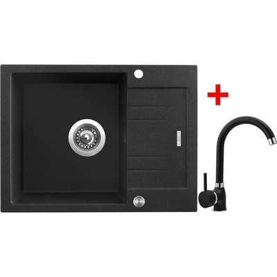 Sinks G1130XC Set RAPID 580 XC Granblack + POLO Granblack – Sleviste.cz