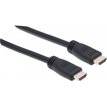 Manhattan Кабел Manhattan 353960, HDMI(м) към HDMI(м), 8m, с Ethernet за монтаж в стена, черен (353960)