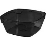 Rubikap - Поликарбонатна купичка квадратна без капак черна 11x11xh4.8см 300мл (SB. D11B) (0151546)