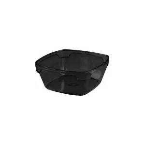 Rubikap - Поликарбонатна купичка квадратна без капак черна 11x11xh4.8см 300мл (SB. D11B) (0151546)