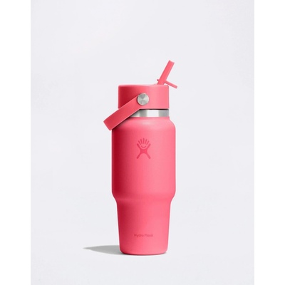 Hydro Flask Wide Mouth Travel Bottle with Flex Straw Cap 710 ml Popstar Pink