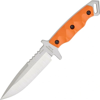 Halfbreed Blades Medium Infantry Knife Gen-2 Orange G10, Sheath, SAN-VG10