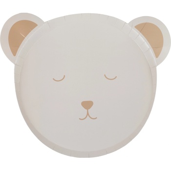 Image 1 of Party Deco Парти Чинии за Бебешко Парти "Мече