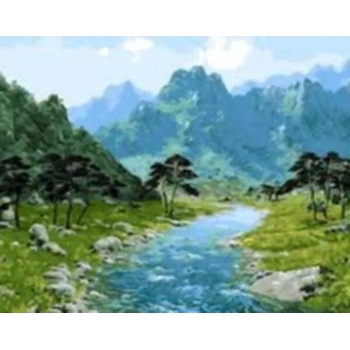 Image 1 of Река в планината 50/40 см