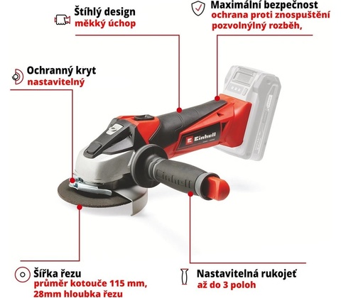 Einhell TE-AG 18 Li