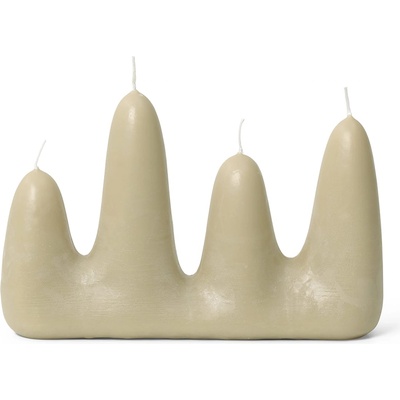 ferm LIVING Свещ Stala бежова (1104266267)