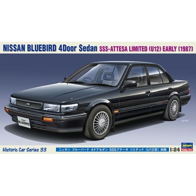 Hasegawa Nissan Bluebird 4-Türer Sedan SSS-Attesa 1:24