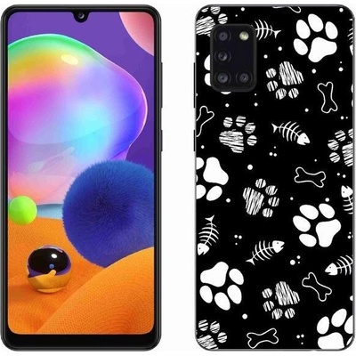 Pouzdro mmCase Gelové Samsung Galaxy A31 - psí tlapky – Hledejceny.cz