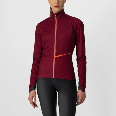 Castelli GO WINTER bordeaux/brilliant pink dámska