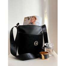 Grosso Čierna crossbody kabelka GS-103-blackLOGO