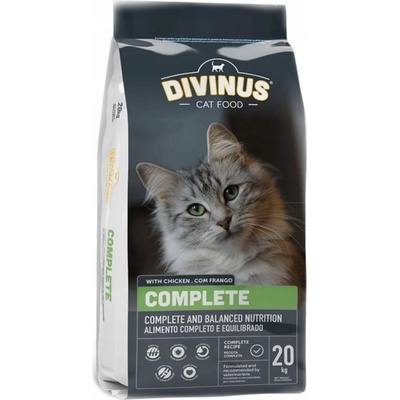 Divinus Cat Complete pro kočky 20 kg