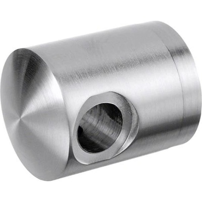 Q-railing Nerezový držiak napínača lankové výplne zábradlia - lanka pr.3,2 mm MOD 7452 koncový ľavý, na hranol, brus